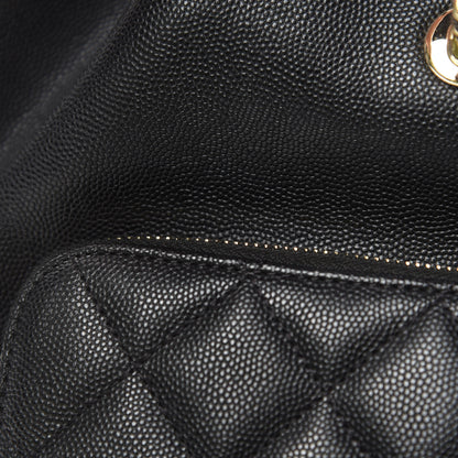 Chanel Caviar Quilted Business Affinity Backpack Black 8 of 13