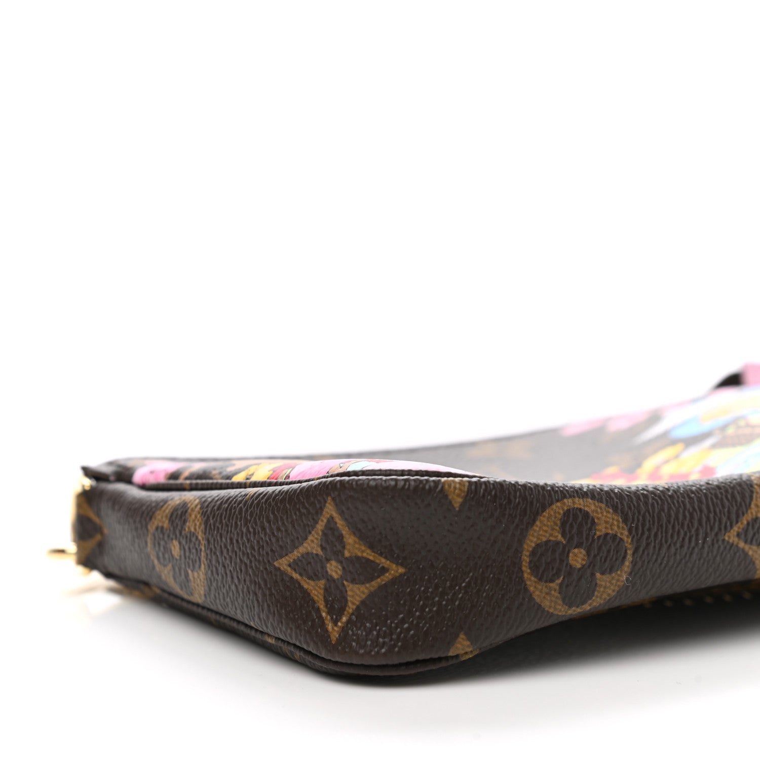 Louis Vuitton Monogram 2021 Christmas Animation Japanese Garden Mini Pochette Accessories Wisteria Pink 8 of 10