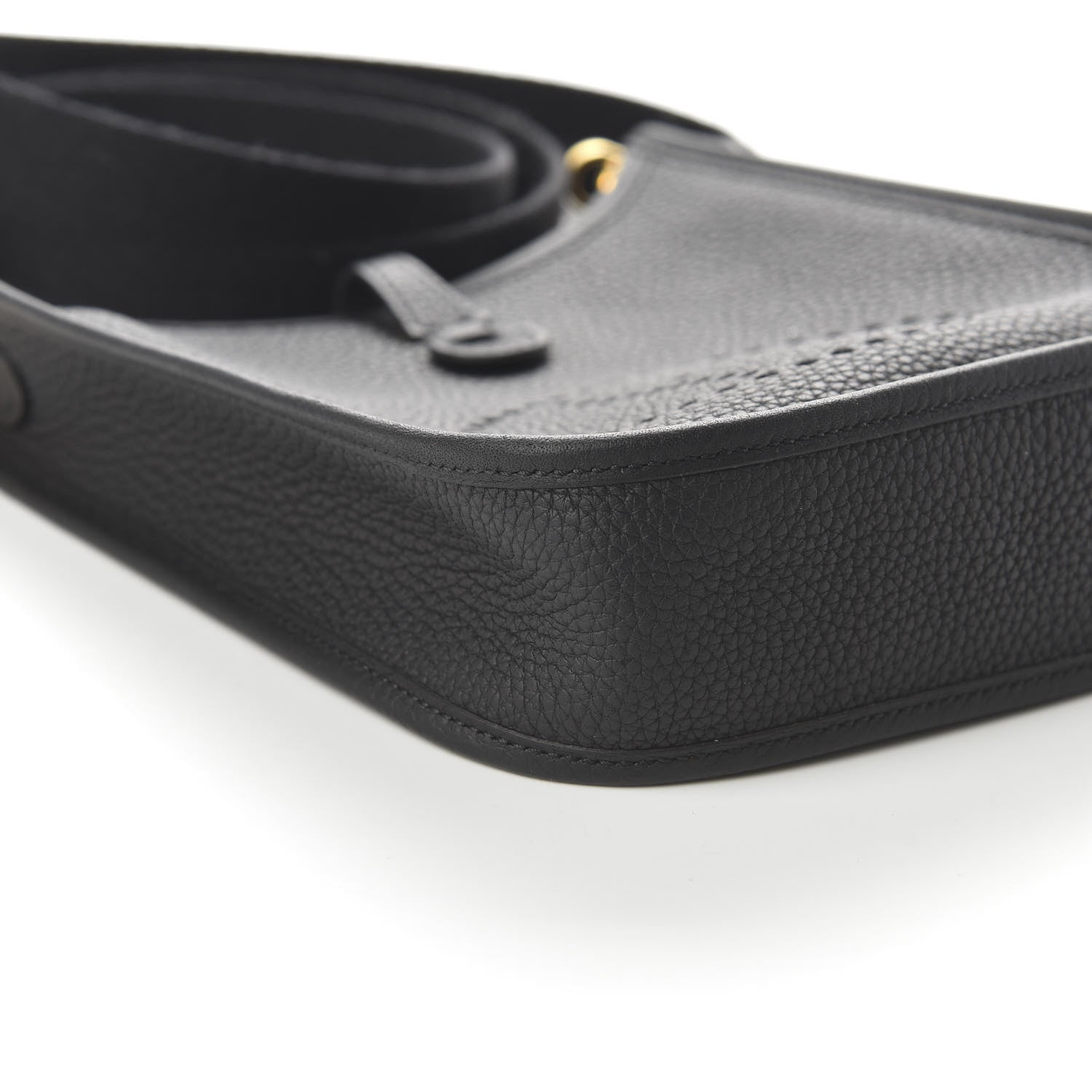 Hermes Taurillon Clemence Evelyne TPM Black 6 of 10