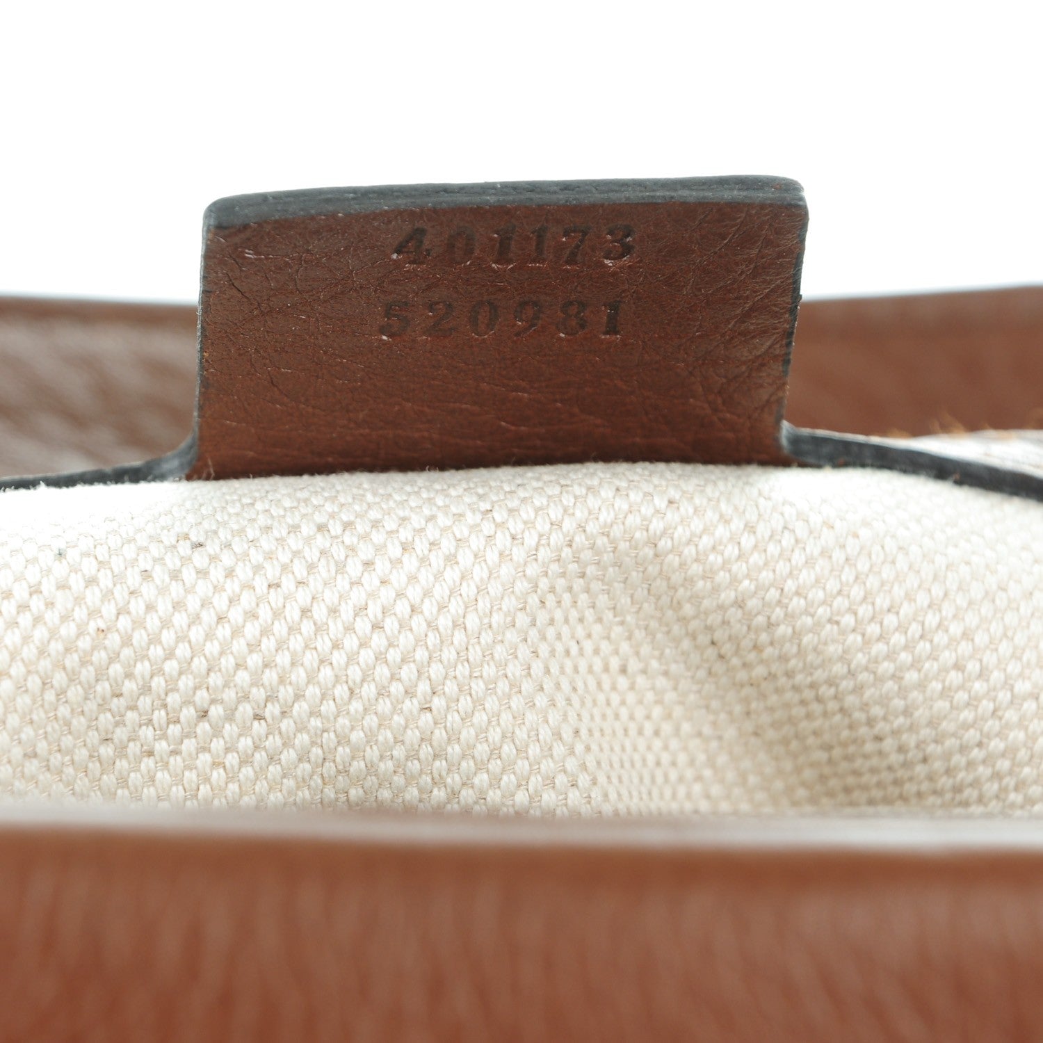 Gucci Cellarius Calfskin GG Marmont Shoulder Bag Nut Brown 7 of 7