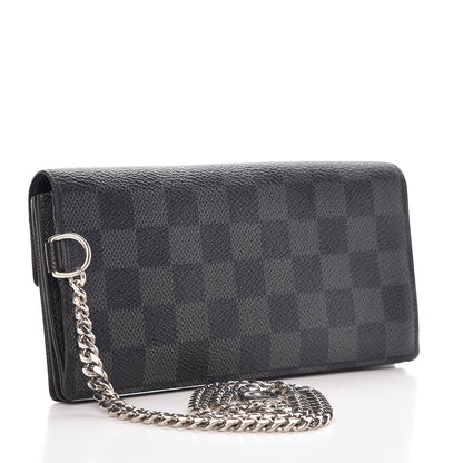 Louis Vuitton Damier Graphite Accordeon Wallet 3 of 9
