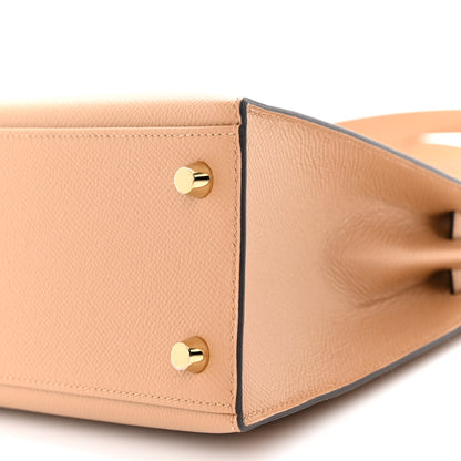 Hermes Epsom Kelly Sellier 25 Chai 10 of 14