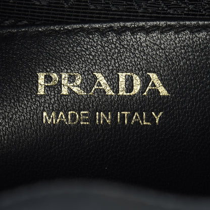 Prada Saffiano City Calfskin Medium Esplanade Tote Black 6 of 18