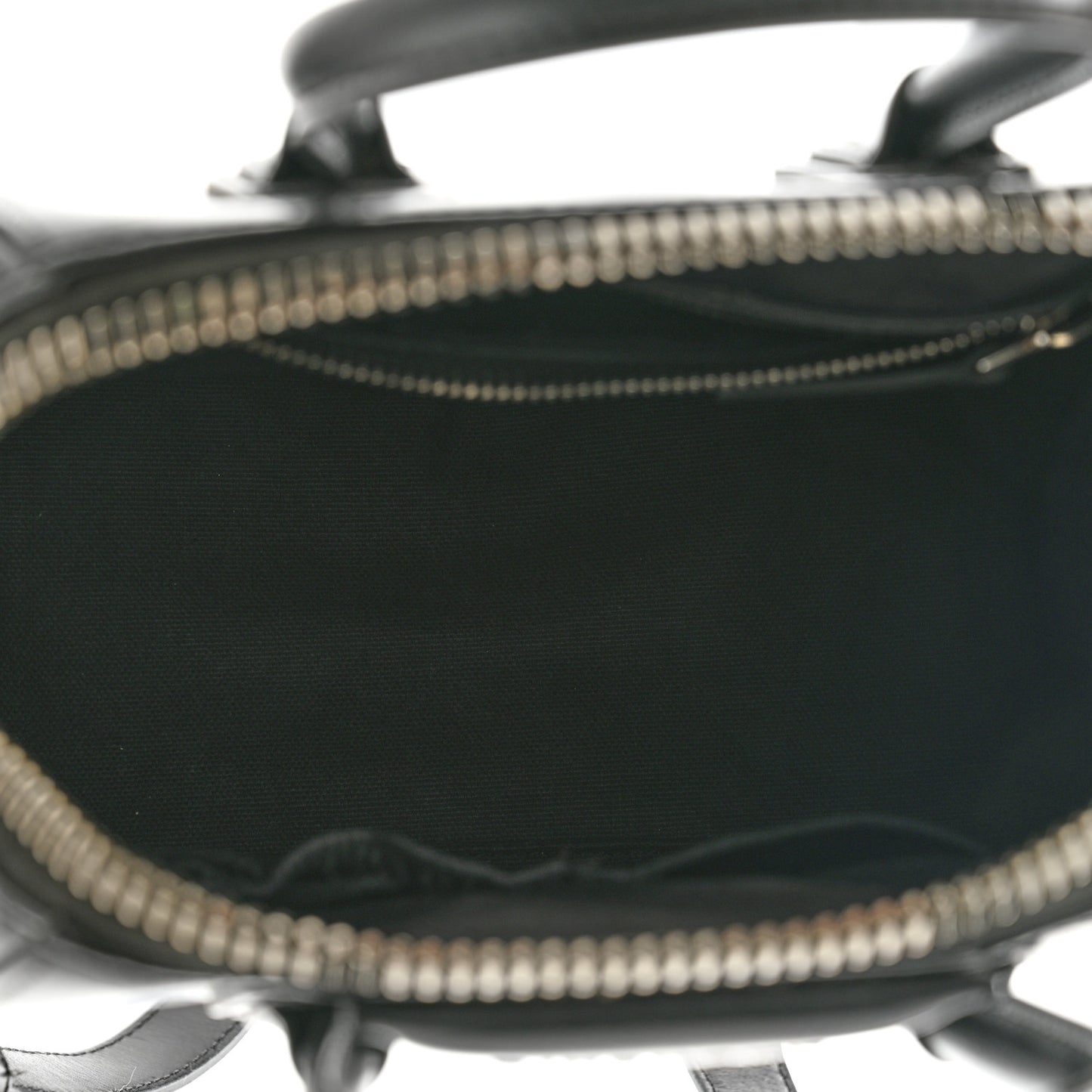 Shiny Lord Calfskin Mini Antigona Black
