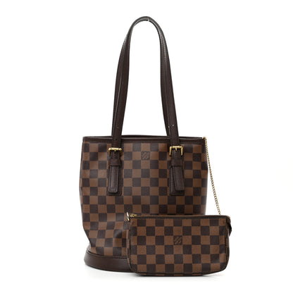 Louis Vuitton Damier Ebene Marais Bucket 23 1 of 12