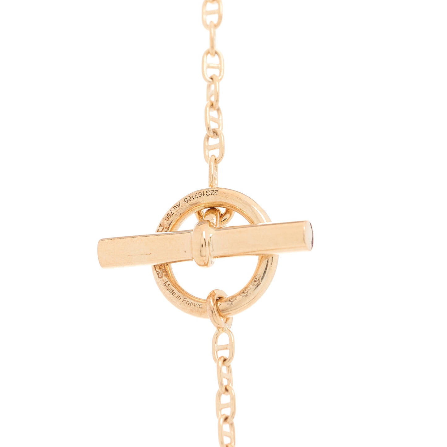18K Rose Gold Diamond Farandole Necklace 80