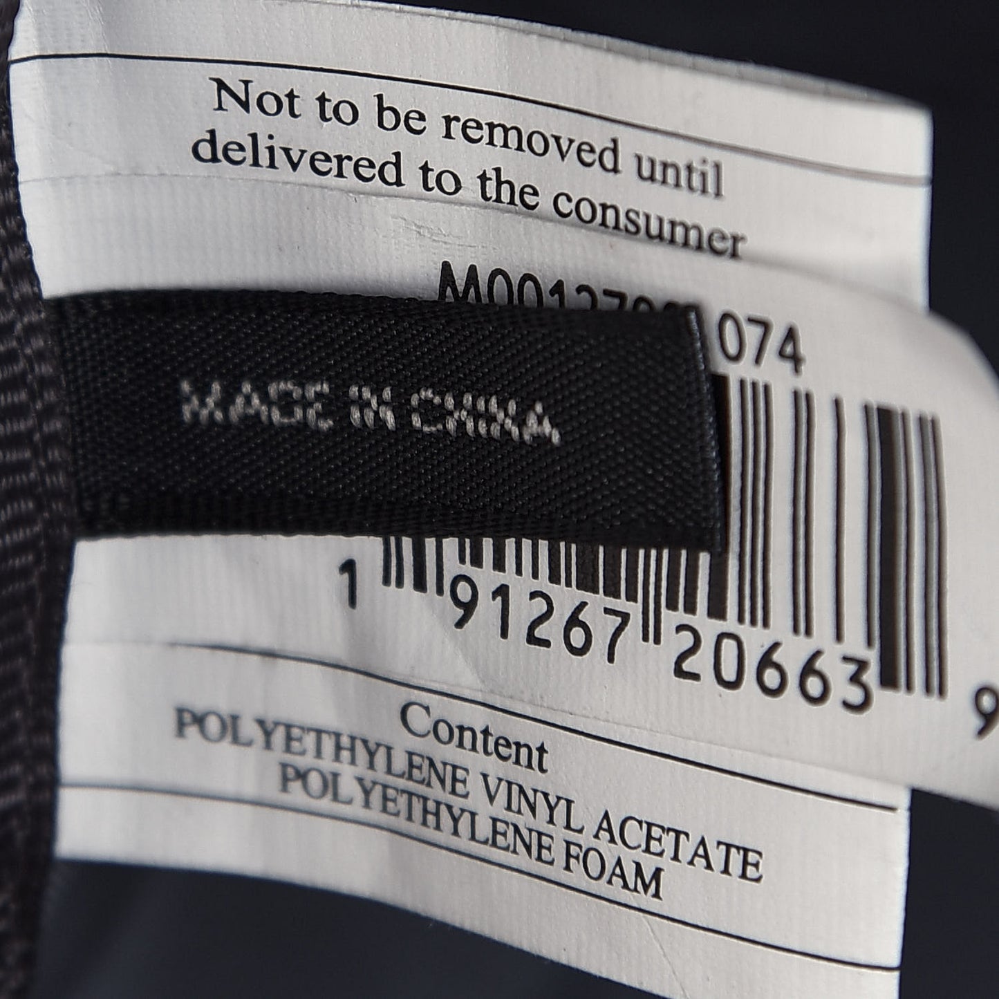 Nylon Biker Backpack Black