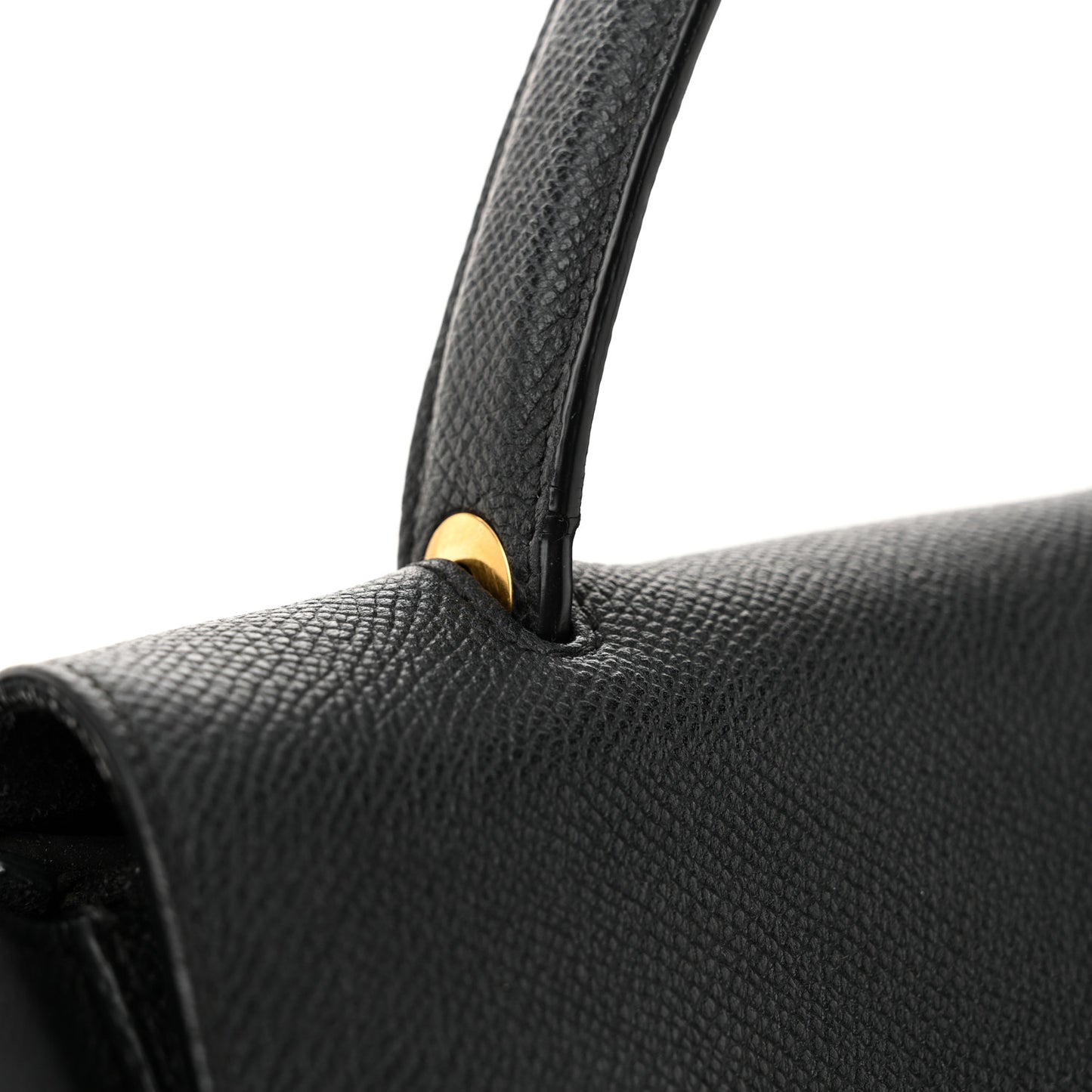 Grained Calfskin Mini Belt Bag Navy