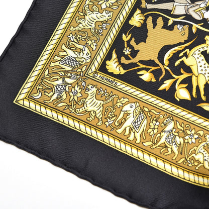 Hermes Silk Chasse En Inde Scarf 90 5 of 6