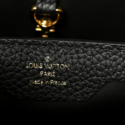 Louis Vuitton Taurillon Embellished Flower Handle Capucines BB  Black 6 of 9