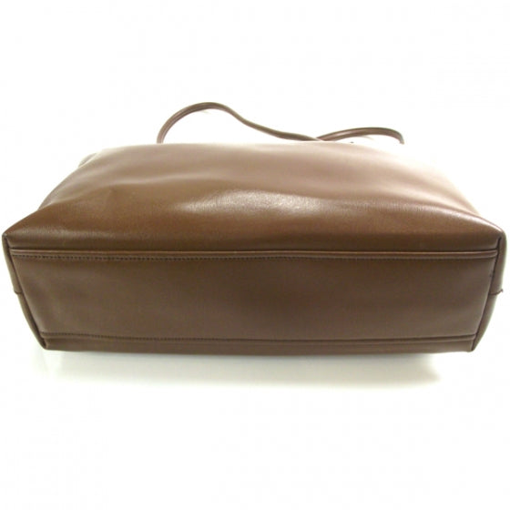 Leather Tote Brown