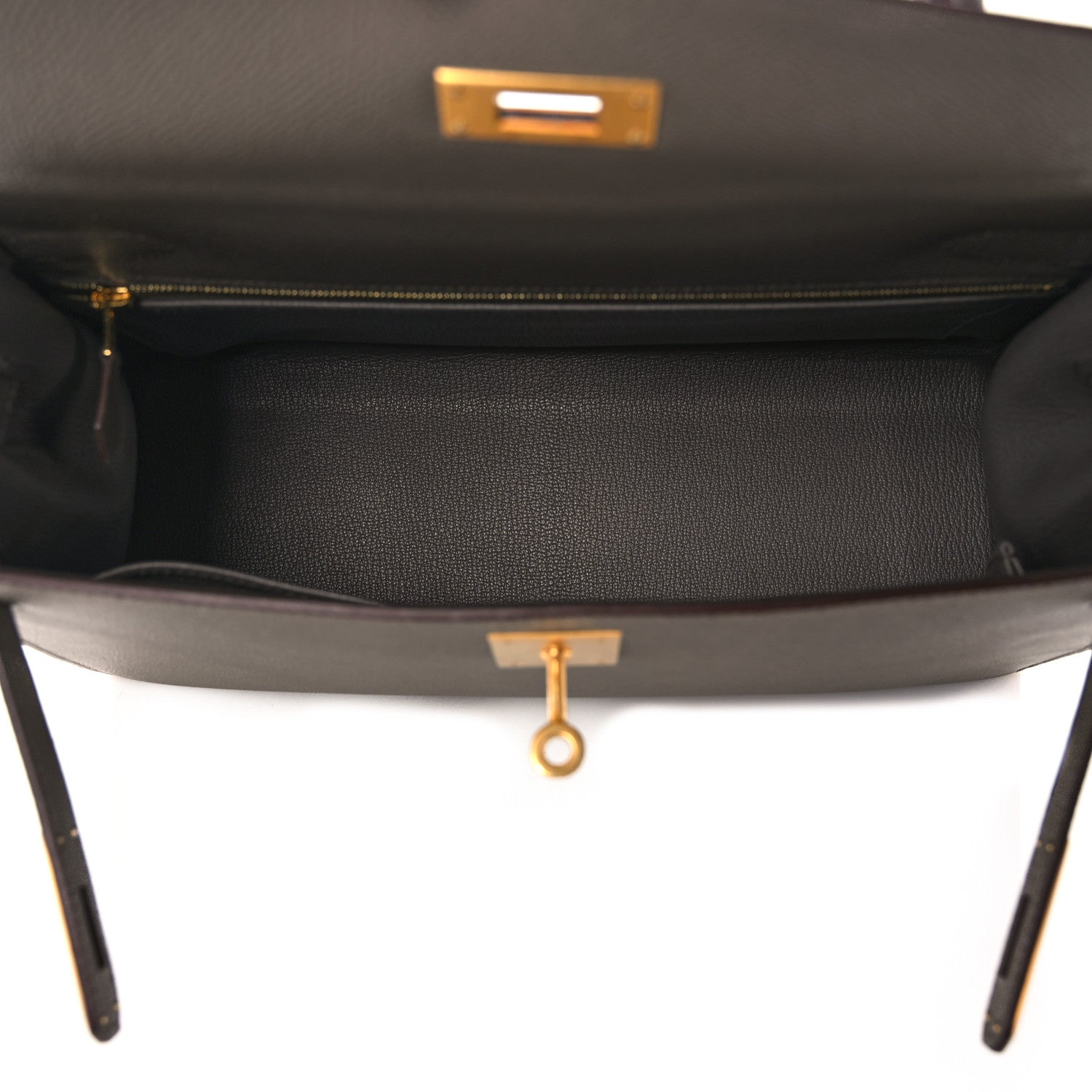 Hermes Epsom Horseshoe Kelly Sellier 32 Etain 17 of 38