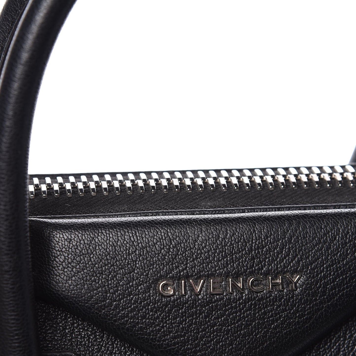 Sugar Goatskin Small Antigona Black