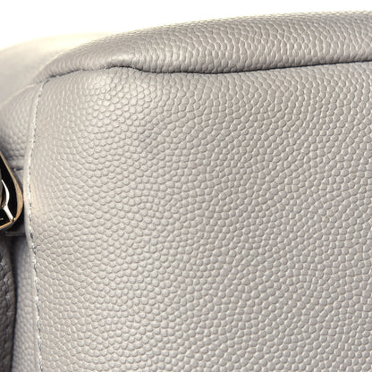 Chanel Caviar Quilted Business Affinity Backpack Grey 13 of 14