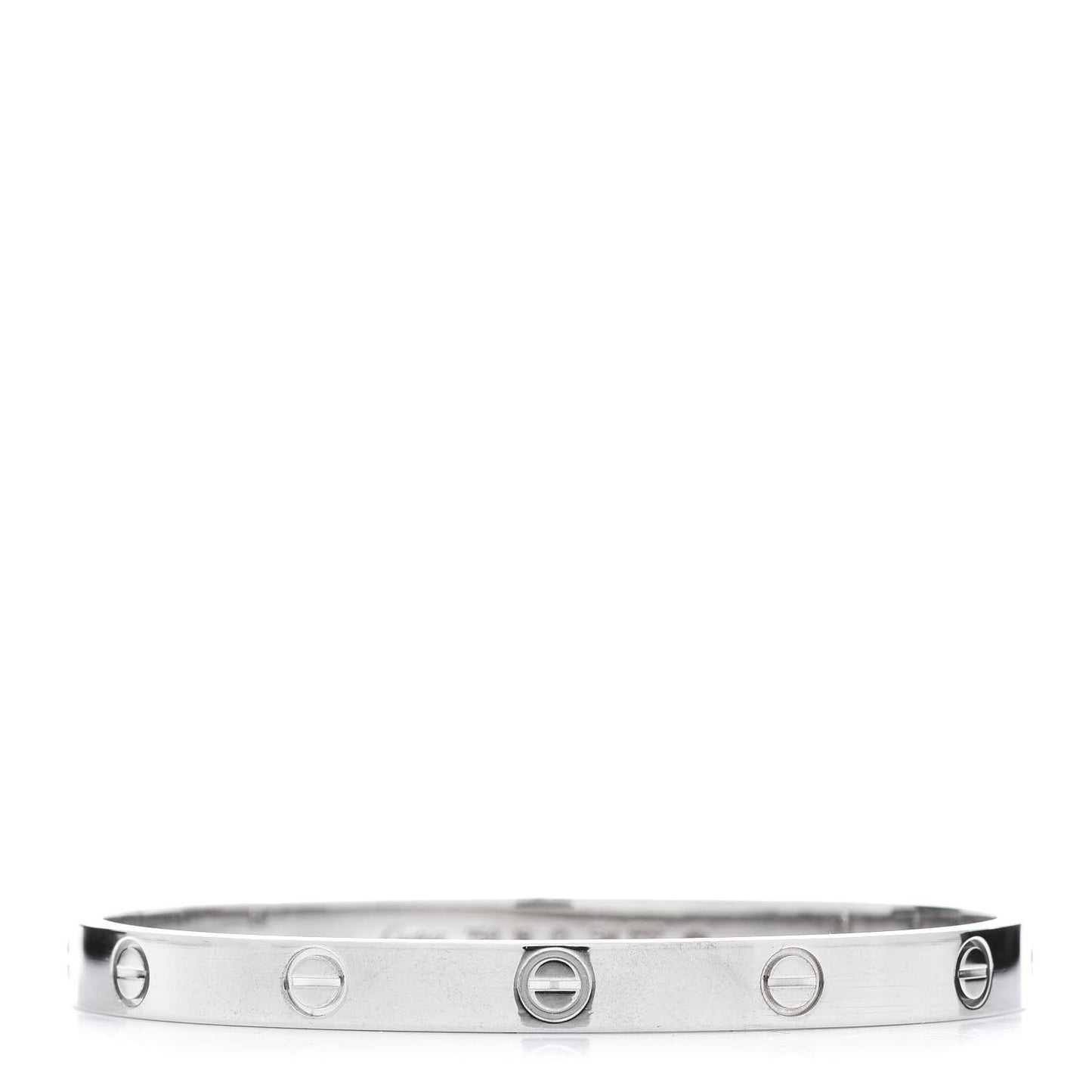 18K White Gold LOVE Bracelet 18