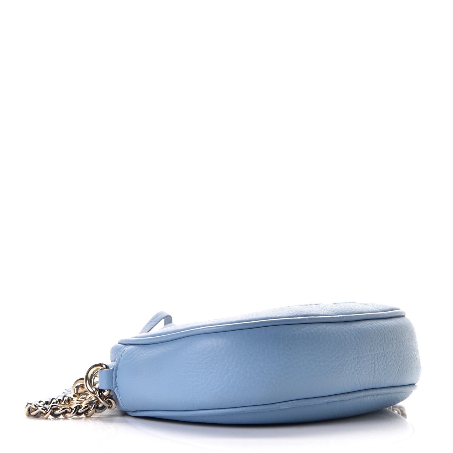 Cellarius Calfskin Mini Soho Chain Bag Mineral Blue