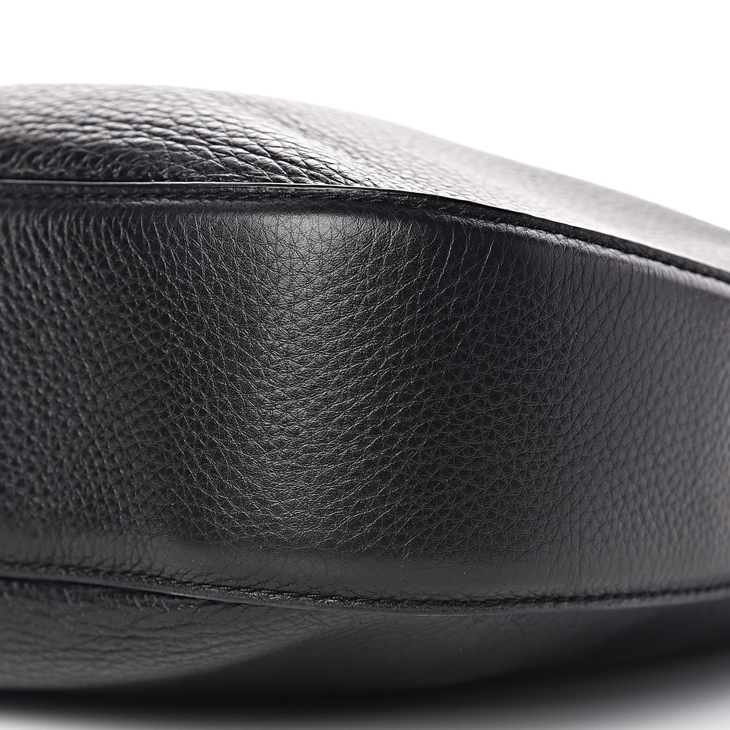 Pebbled Calfskin Hobo Black