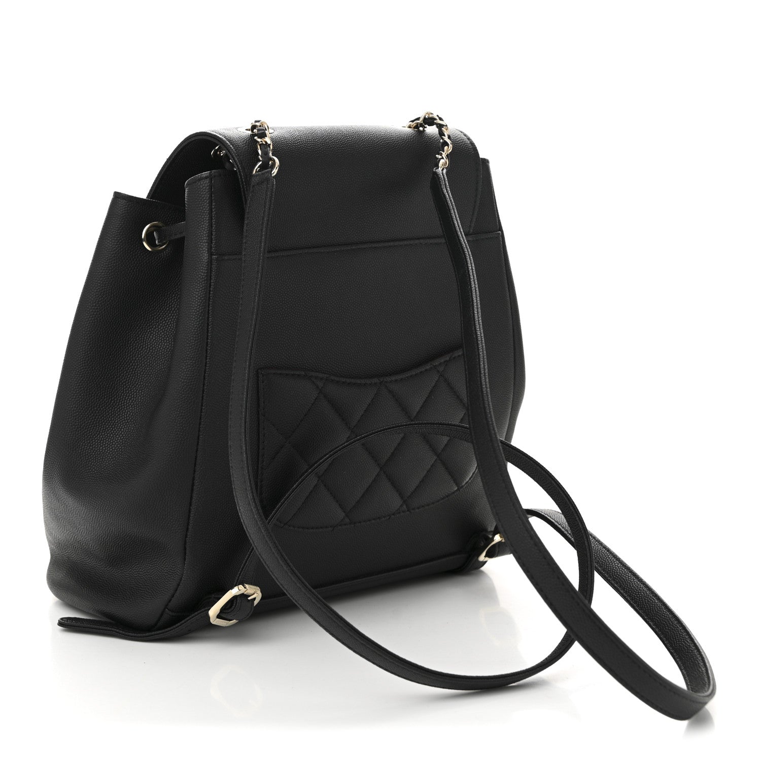Chanel Caviar Quilted Business Affinity Backpack Black 3 of 10