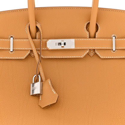 Hermes Togo BIRKIN 30 Natural Sable 8 of 11