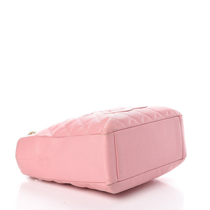 Chanel Caviar Quilted Petit Shopping Tote PST Pink 4 of 10