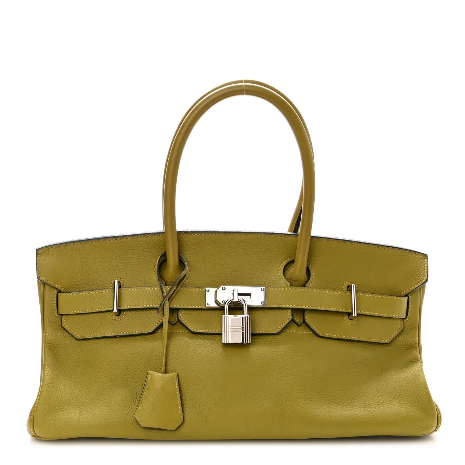 Hermes Taurillon Clemence JPG Birkin 42 Chartreuse 1 of 13