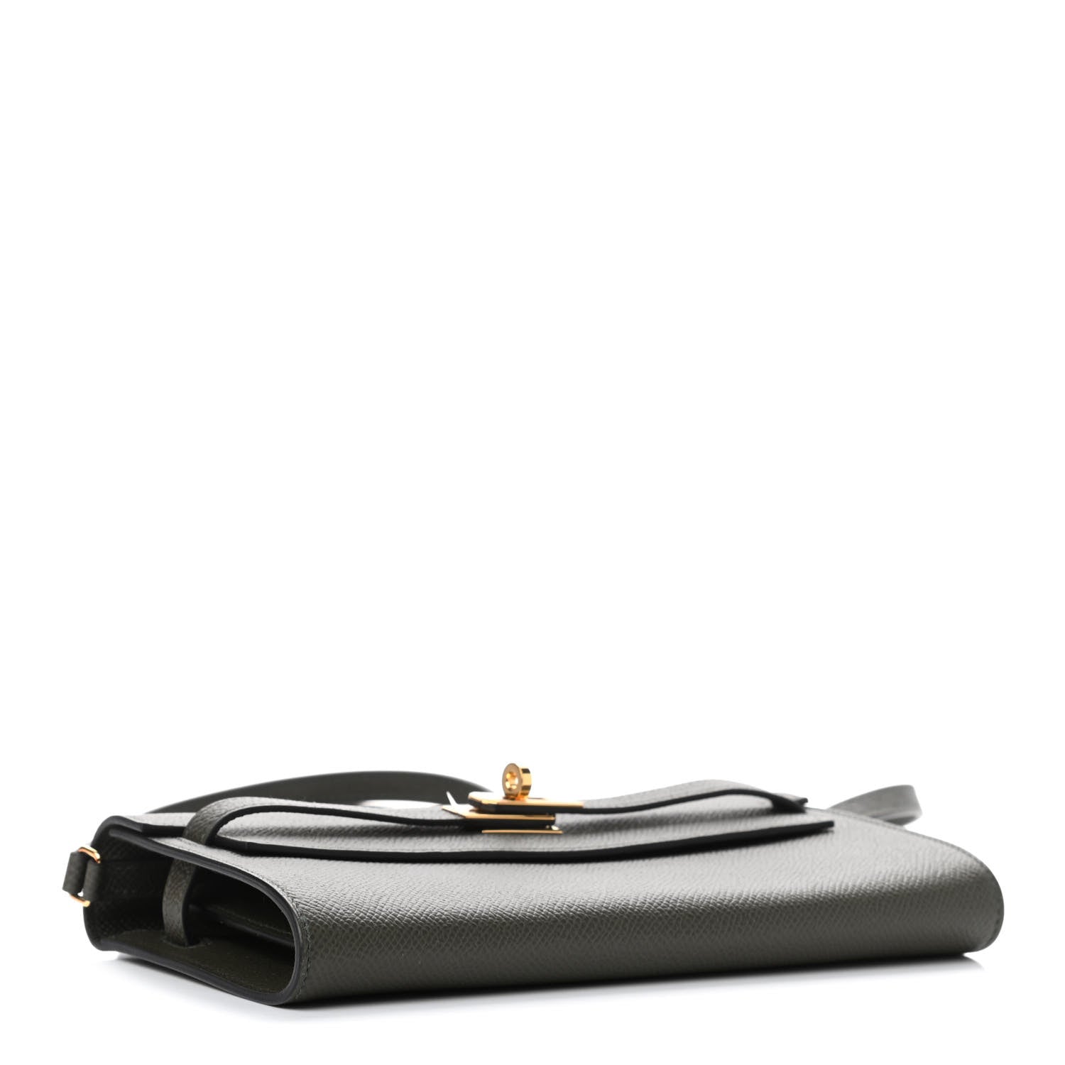 Hermes Epsom Kelly Wallet To Go Vert De Gris 3 of 4