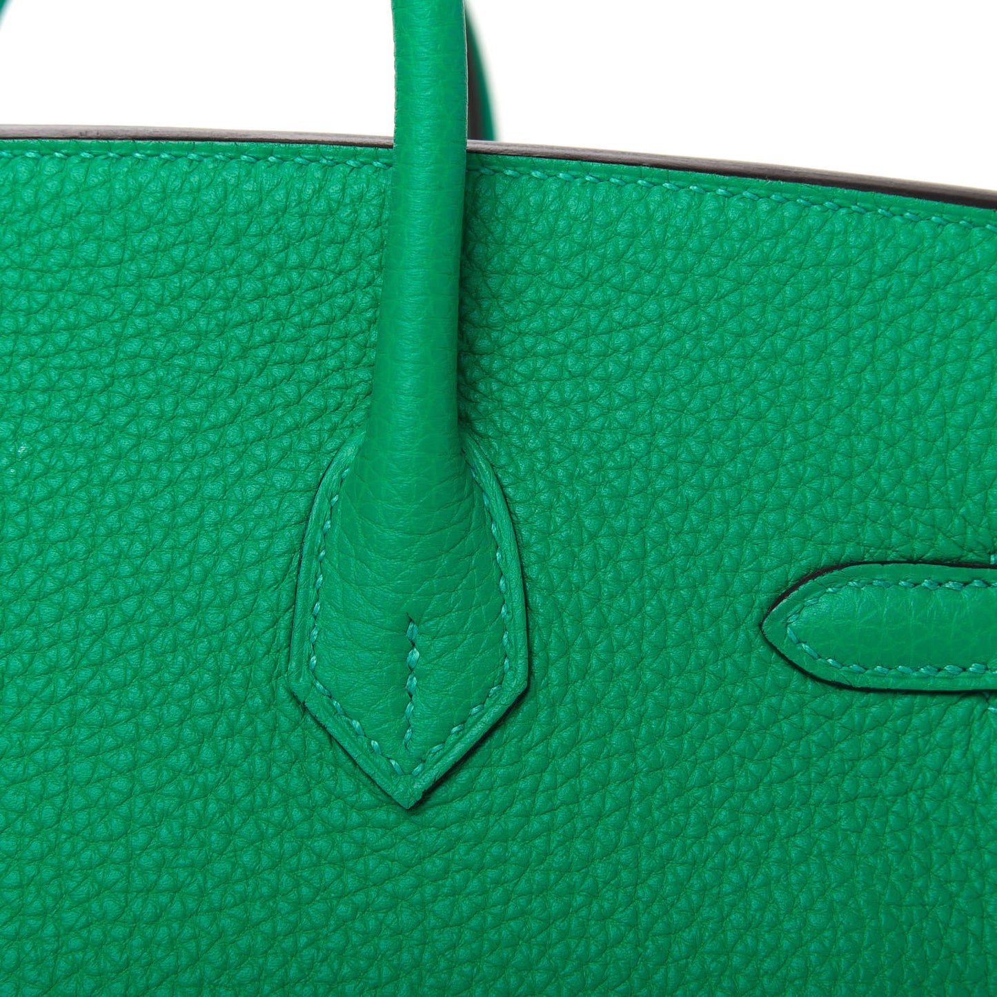 Togo Verso Birkin 25 Menthe Vert Bosphore