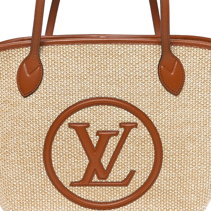 Louis Vuitton Raffia Saint Jacques Tote Caramel 8 of 11