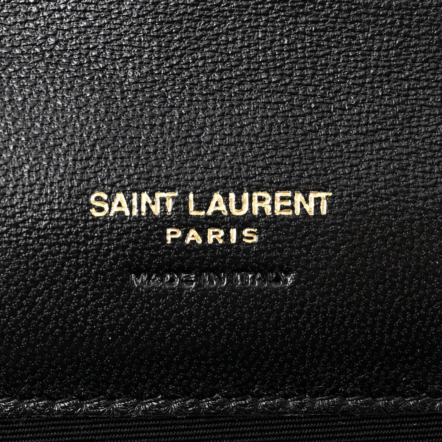 Saint Laurent Nappa Monogram Cassandre Flap Pouch Black 6 of 9