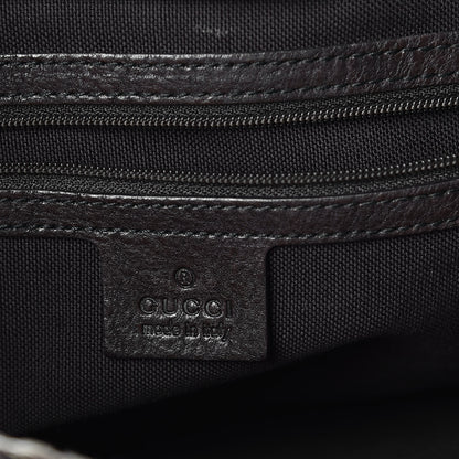 Gucci Crystal Monogram Large Babouska Vertical Shopping Tote Brown 6 of 14