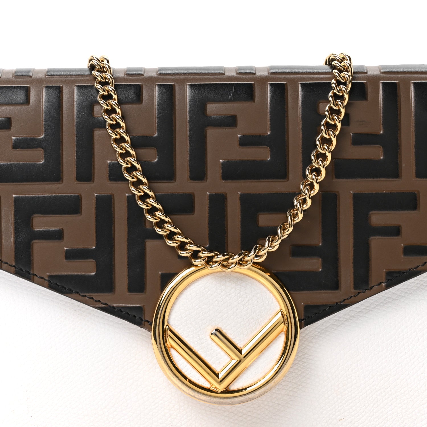 Fendi Vitello Cruise F is Fendi Bi-Color FF 1974 Embossed Medium
