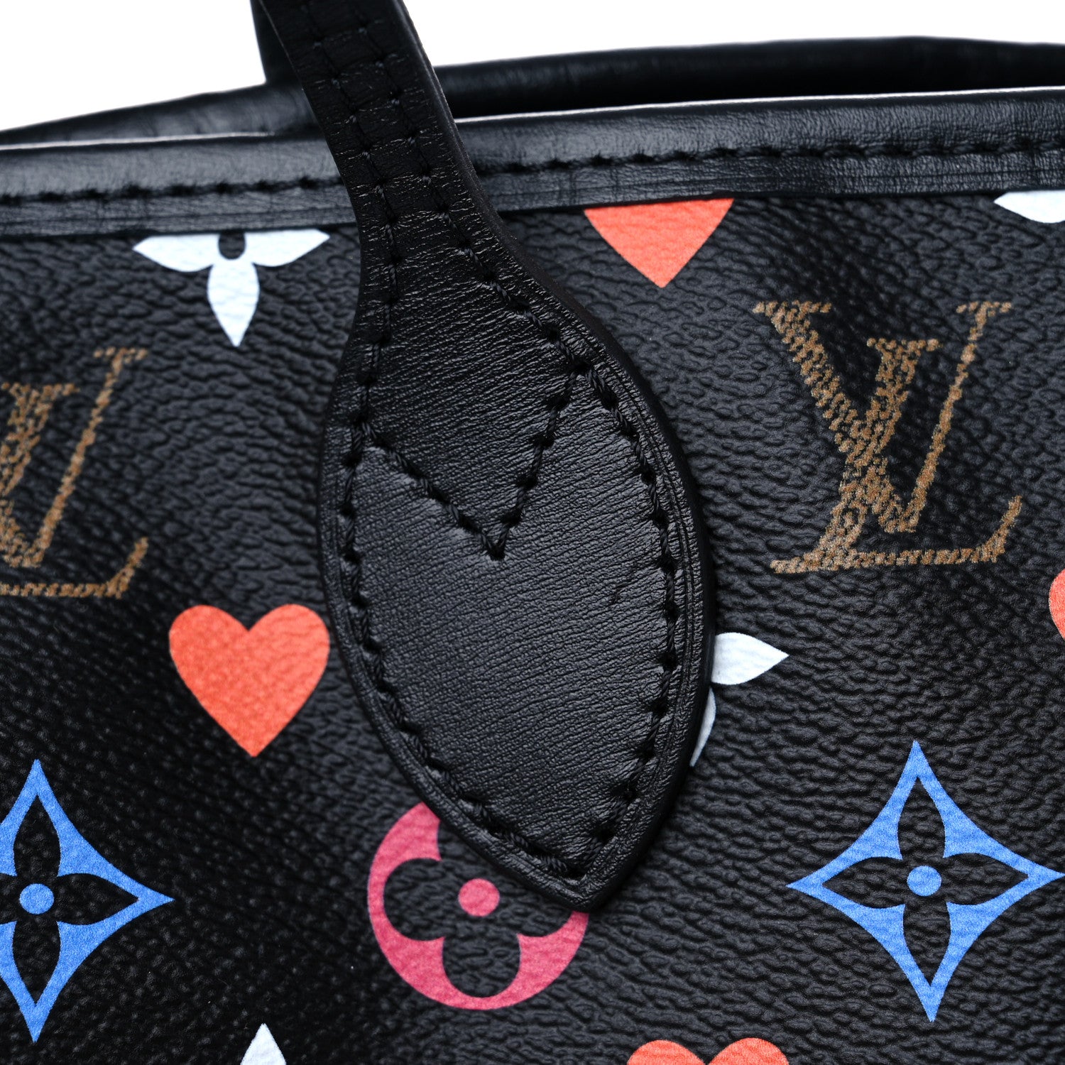 Louis Vuitton Game On Neverfull MM Black 11 of 11