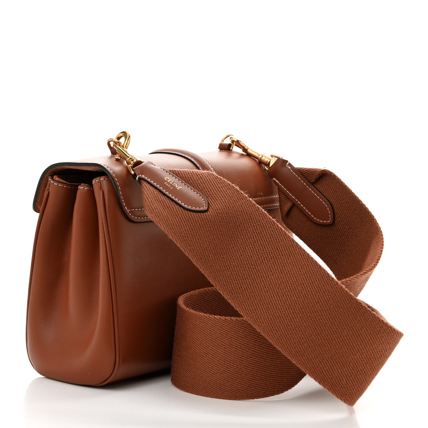Celine Smooth Calfskin Teen 16 Crossbody Bag Soft Tan 4 of 11