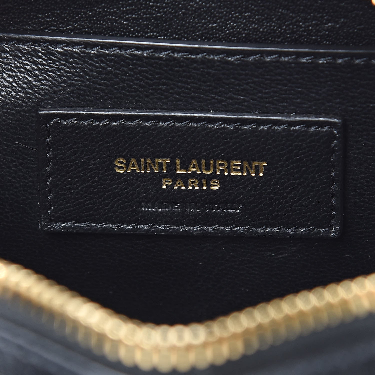 Saint Laurent Calfskin Le 61 Camera Bag Black 6 of 9