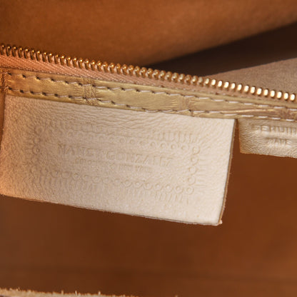 Nancy Gonzalez Crocodile Tote Gold 6 of 13