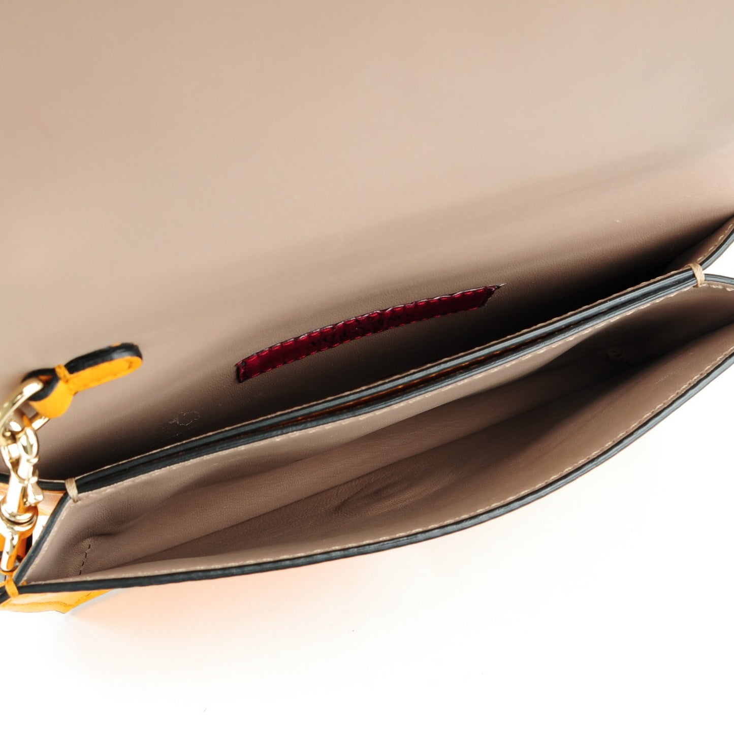 Nappa Small Rockstud Wristlet Clutch Melon Sorbet