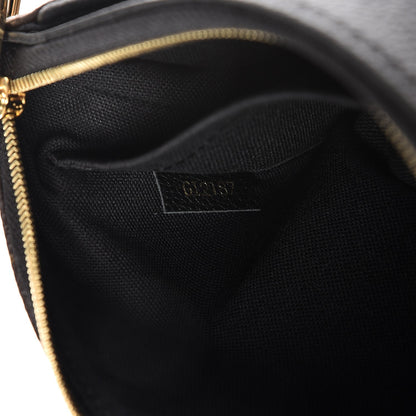 Louis Vuitton Monogram Pallas Clutch Black 7 of 9