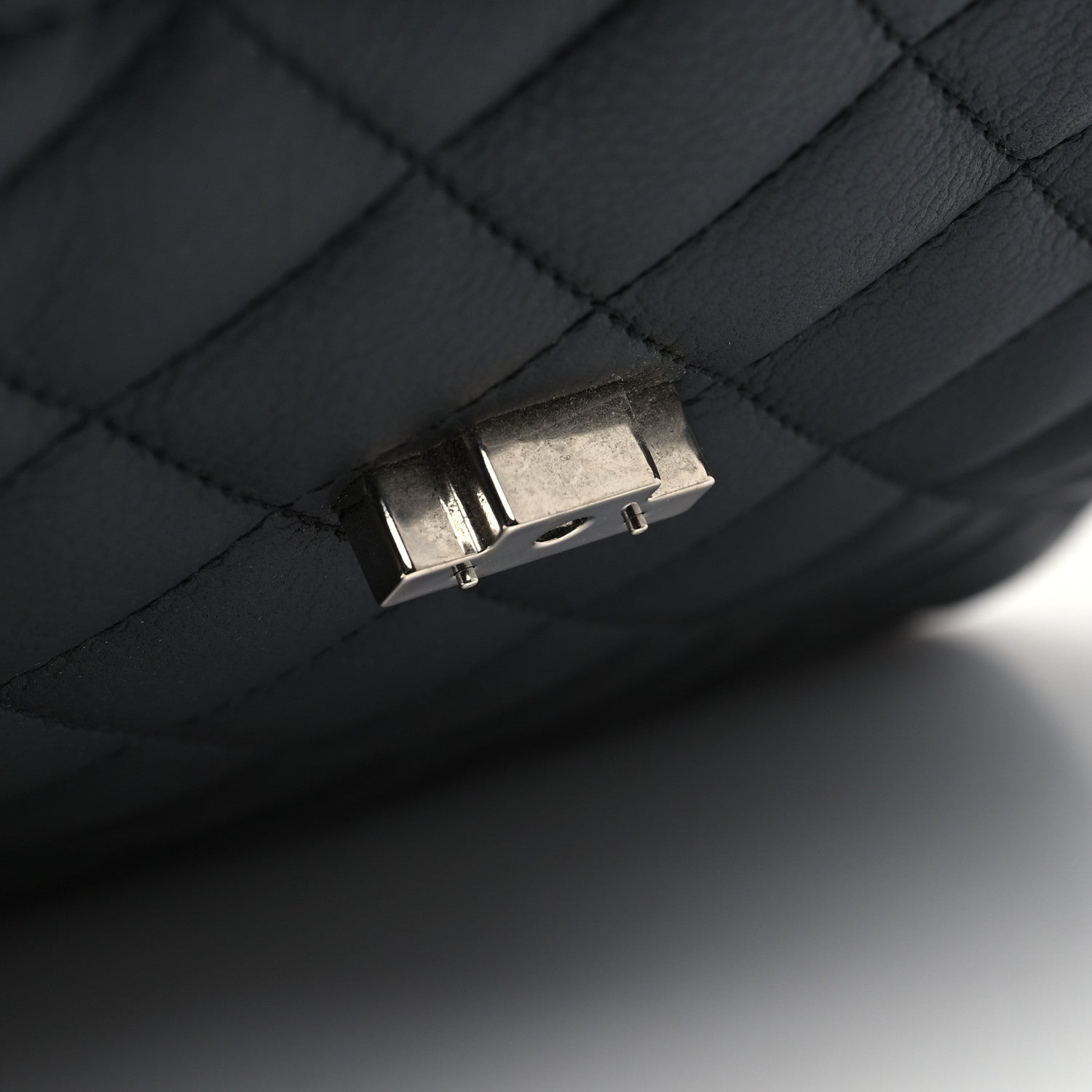 Chanel Caviar Quilted Small CC Box Shopping Tote Black 14 of 15