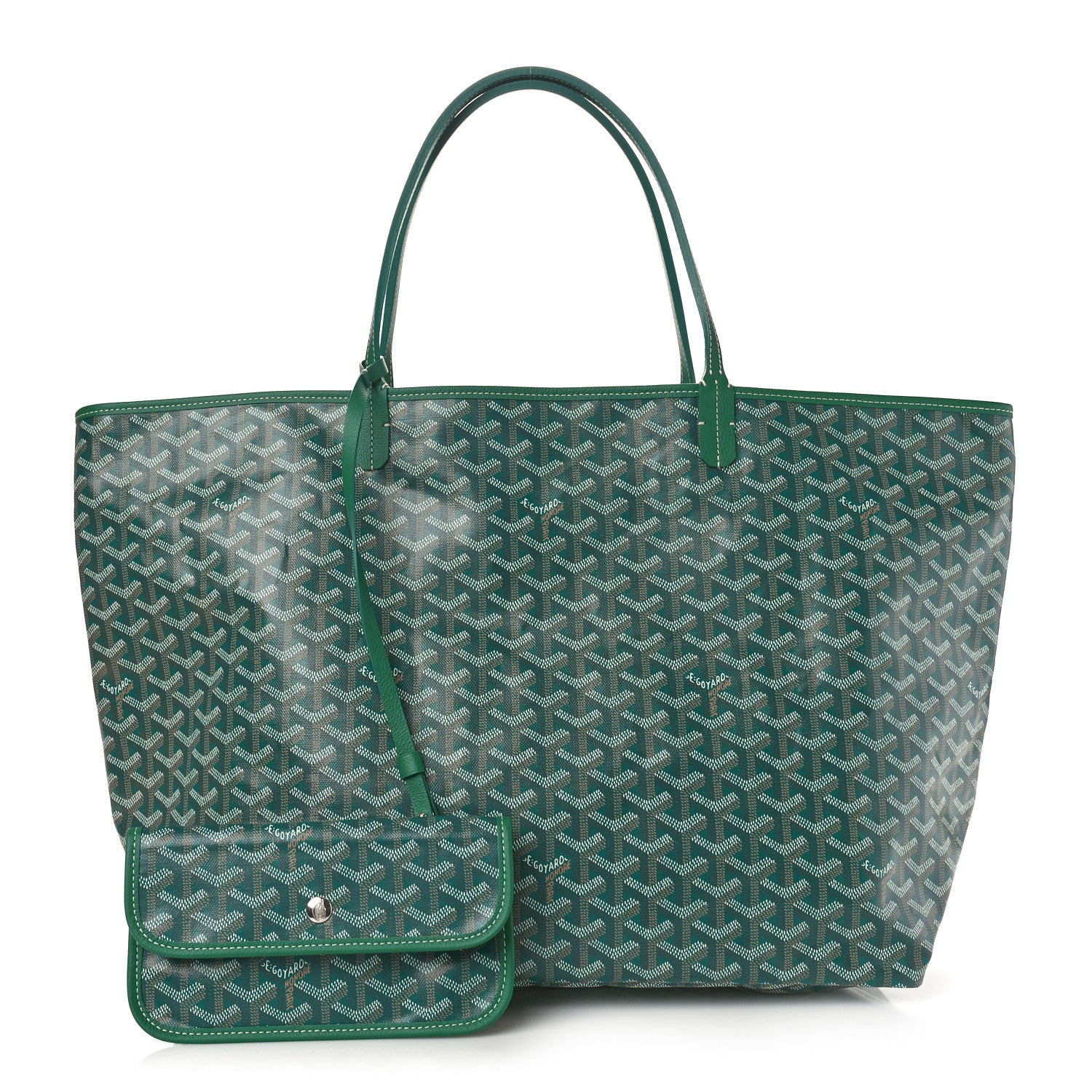 Goyard Goyardine Saint Louis GM Green 1 of 8