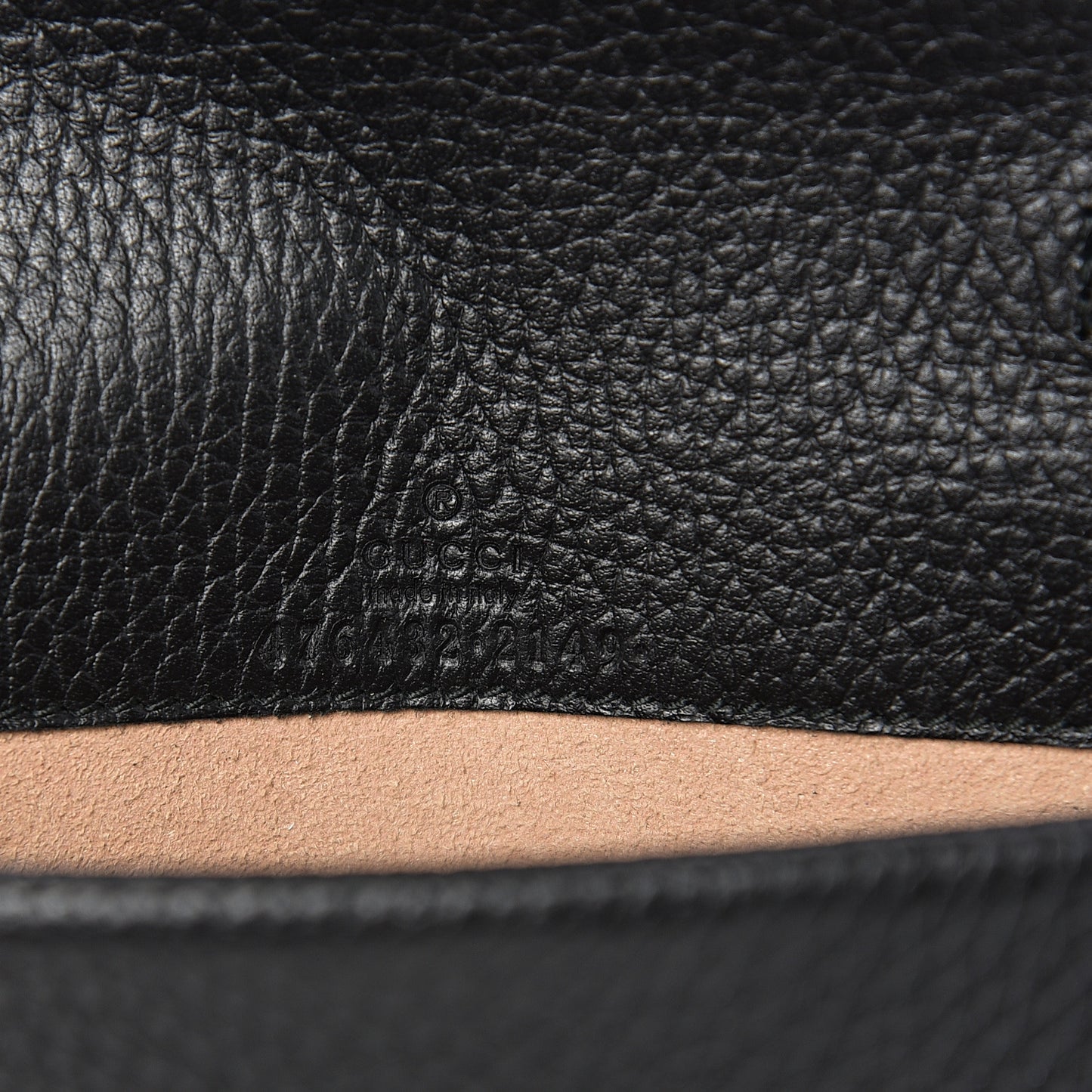 Calfskin Super Mini Dionysus Shoulder Bag Black