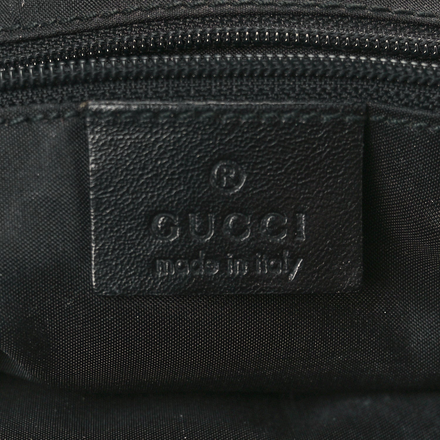 Gucci Canvas Calfskin Jackie O Hobo Black Tan 6 of 12