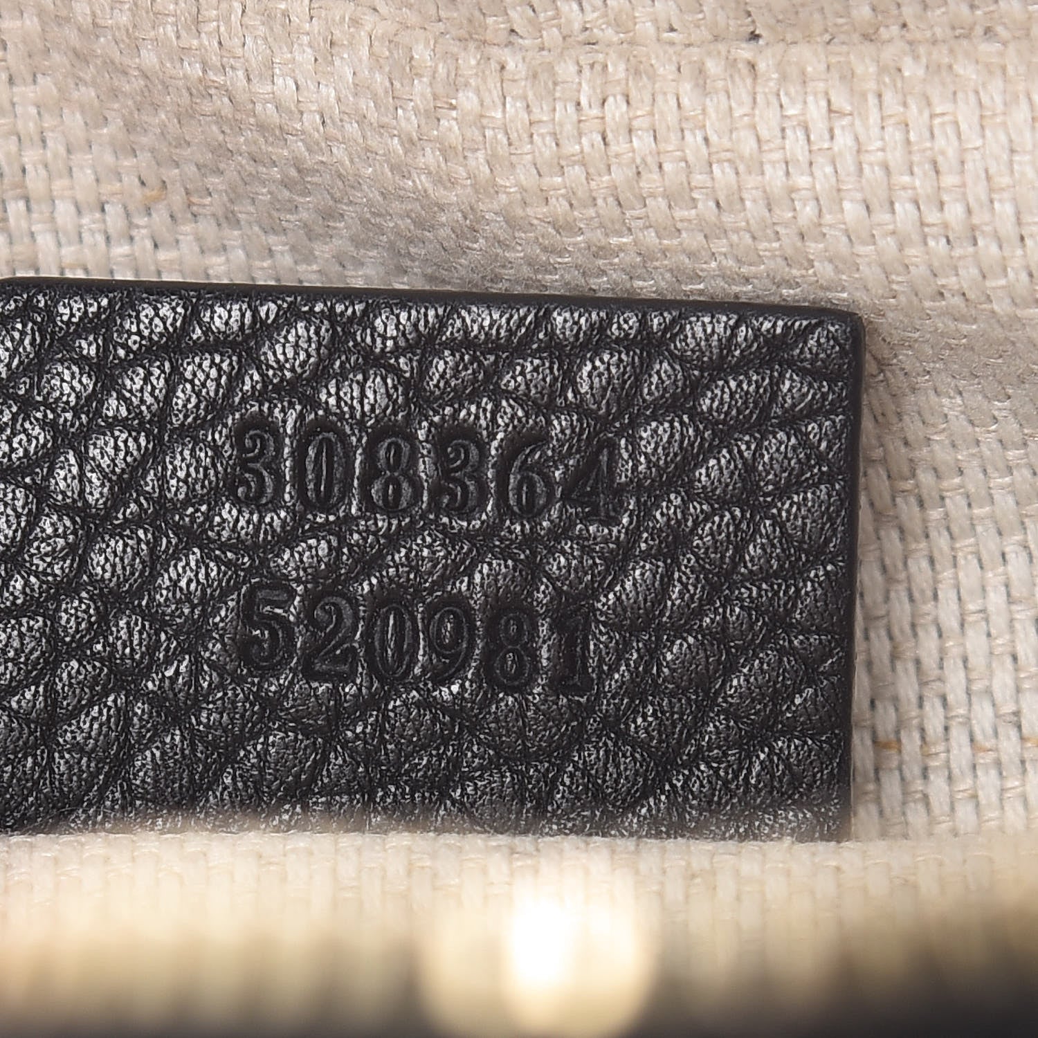 Gucci Pebbled Calfskin Small Soho Disco Bag Black 7 of 8