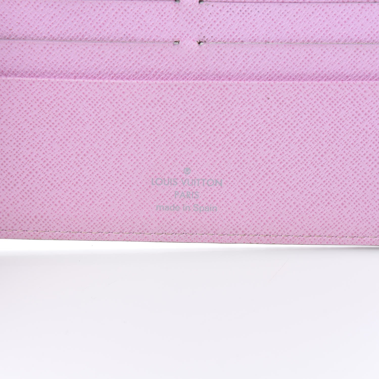 Louis Vuitton Monogram Multicolor Zippy Wallet White Litchi 6 of 12