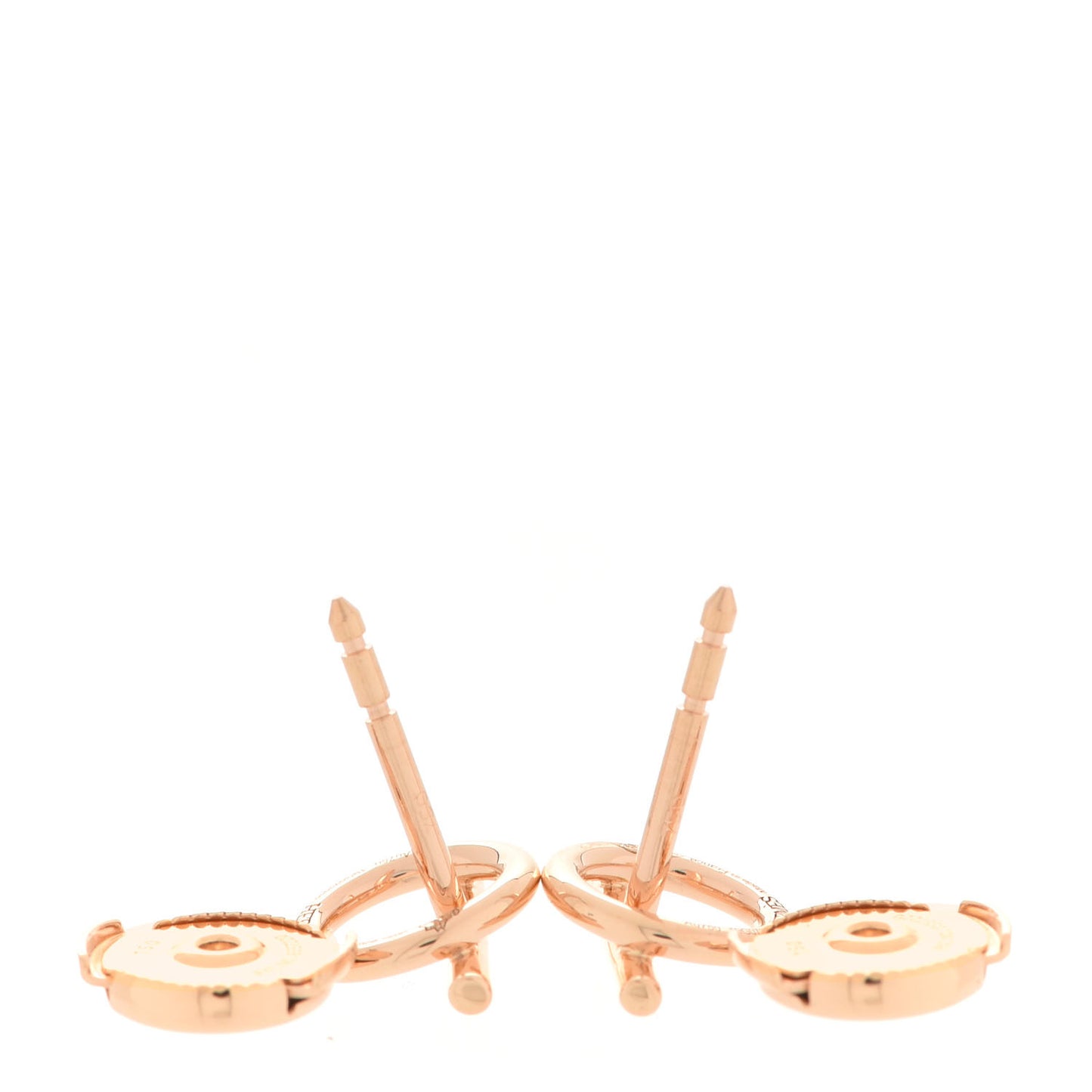 18K Rose Gold PM Echappee Earrings