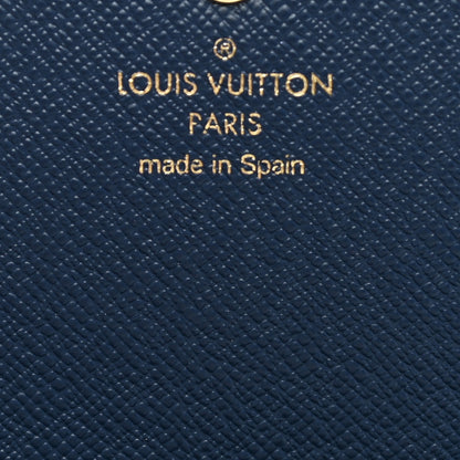 Louis Vuitton Monogram Jacquard Denim Sarah Wallet Bleu 6 of 8