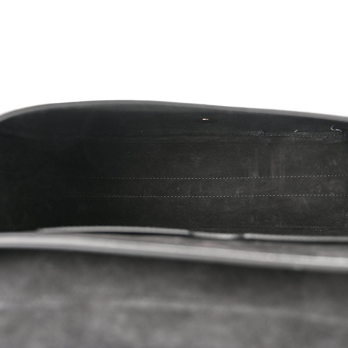 Box Calfskin Large Bobby Flap Black