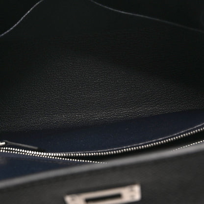 Hermes Epsom Kelly Sellier 25 Bleu Nuit 5 of 10