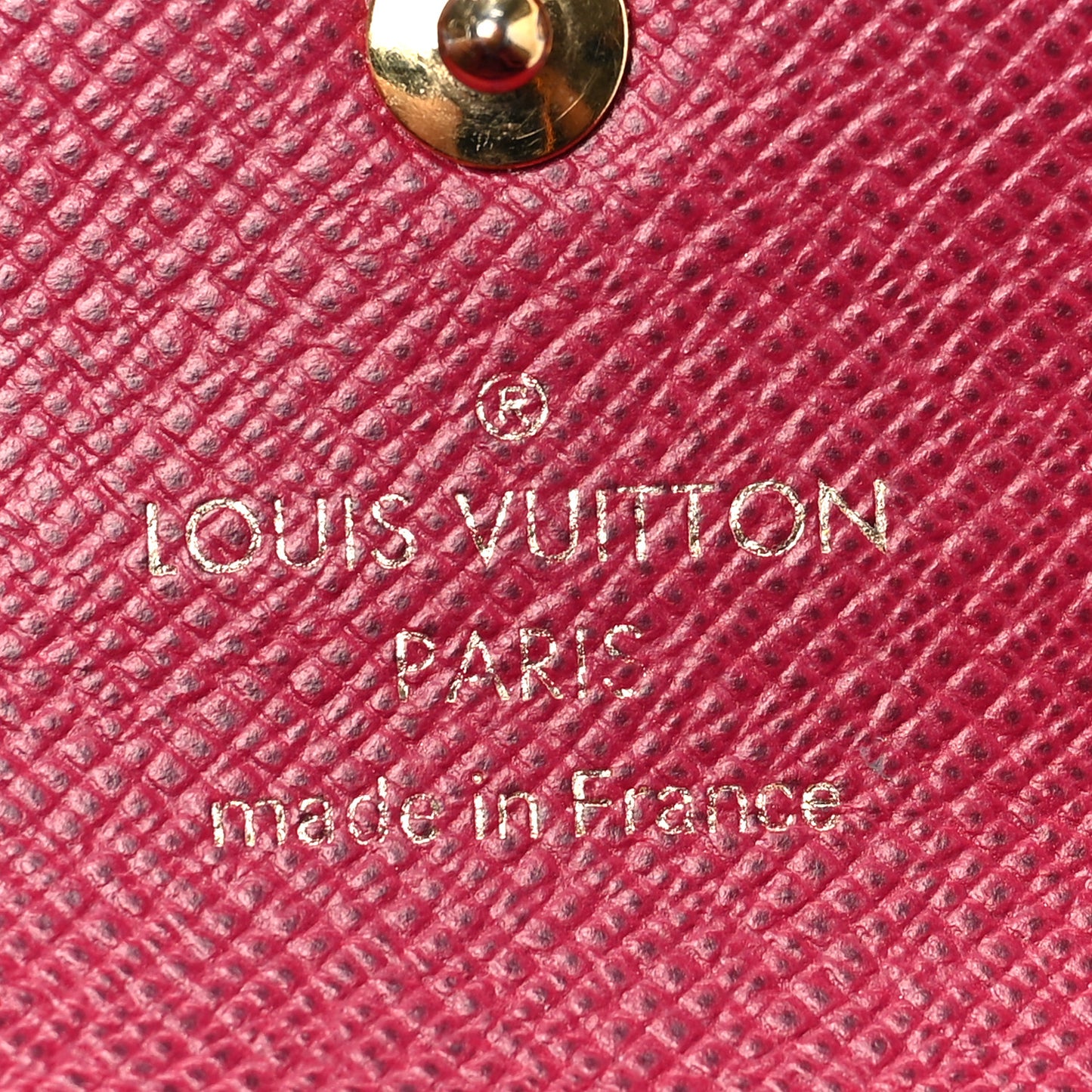 Monogram Sarah Multicartes Fuchsia