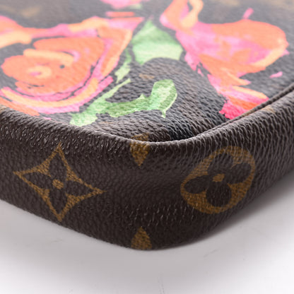 Louis Vuitton Monogram Roses Pochette Accessories 10 of 14