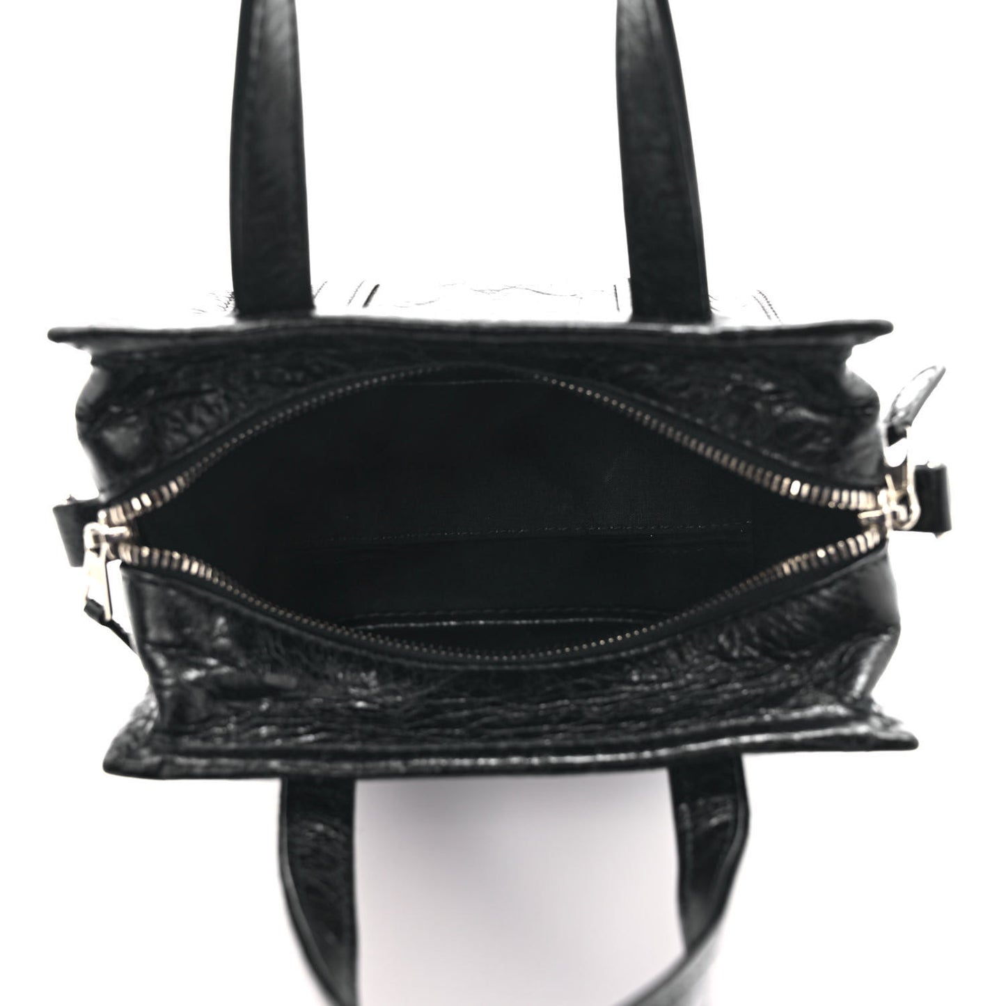 Agneau XXS Bazar Shopper Tote Black